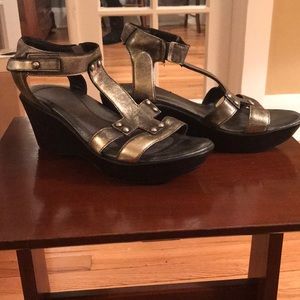 Naot gladiator sandal wedges